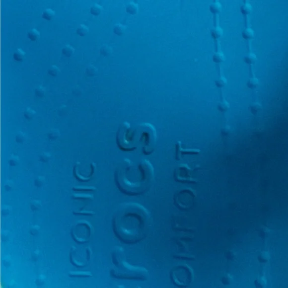 Crocs Kadee II Flip Flop Sandals Blue Iconic Comfort Women’s Size W8 - Picture 3 of 4